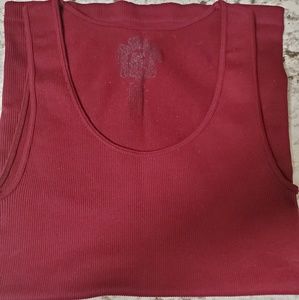 Women's Original Seamless Ribbed Wine Tank Top